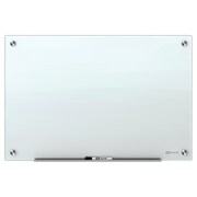 QUARTET Brilliance Glass Dry-Erase Boards, 36 x 24, White Surface G23624W